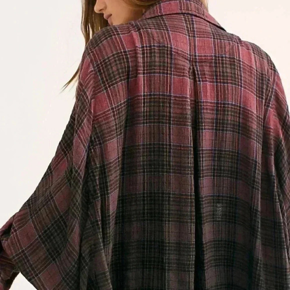 Free People You Wish Shirt Jacket - Picture 2 of 3